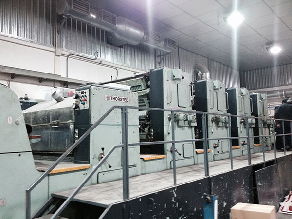 Desmontaje Impresora Planeta 142 (KBA)