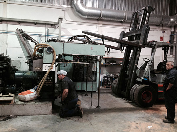 Desmontaje Impresora Planeta 142 (KBA)