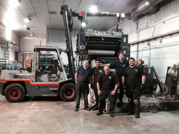 Desmontaje Impresora Planeta 142 (KBA)