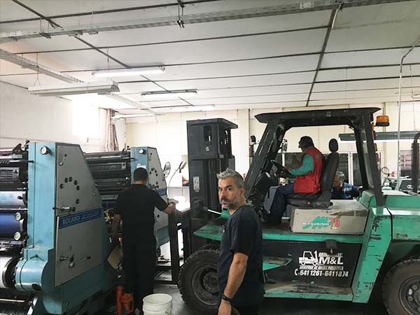 Desmontaje y Montaje Impresora Roland Favorit