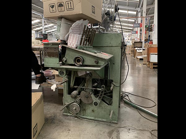 Traslado Alzadora Muller de RYR a Libesa