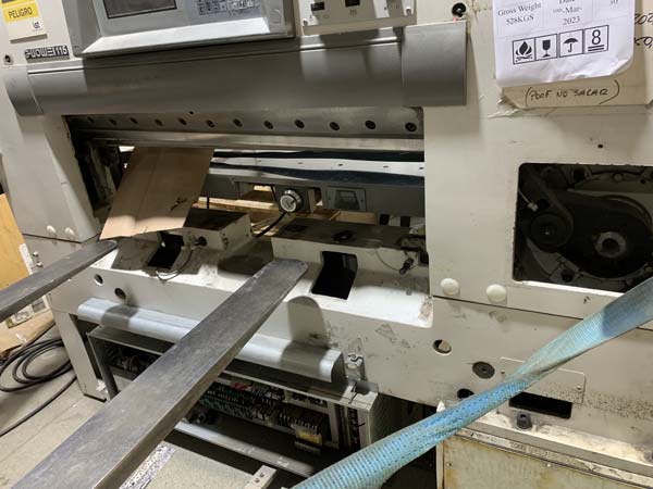 Traslado Guillotinas a Planta Libesa