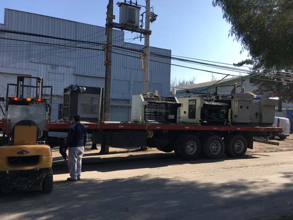 Traslado Maquinaria a Planta DPG