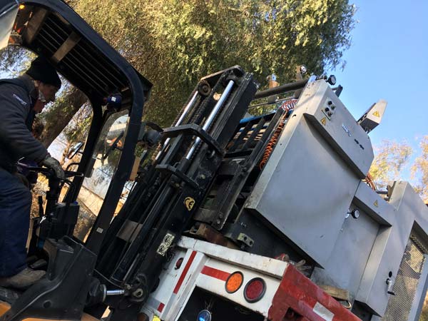 Traslado Maquinaria a Planta DPG