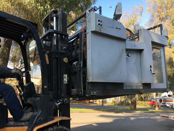 Traslado Maquinaria a Planta DPG