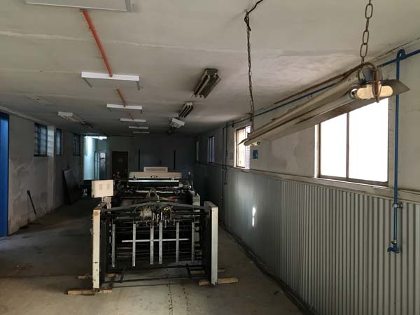 Traslado Maquinaria a Planta DPG