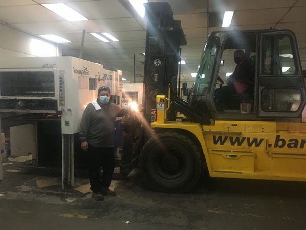 Traslado Troqueladora Planta Dimacofi