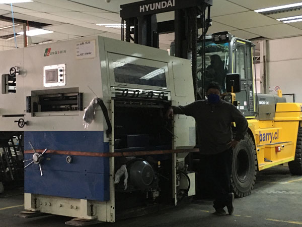 Traslado Troqueladora Planta Dimacofi