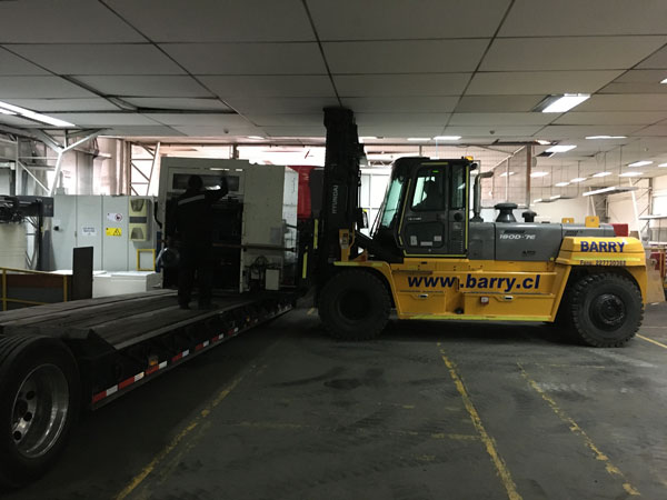 Traslado Troqueladora Planta Dimacofi